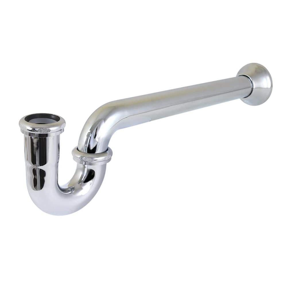 Vintage 1-1/4 Inch 18-Gauge Brass Decor P-Trap in Polished Chrome price history on PriceWatchPro