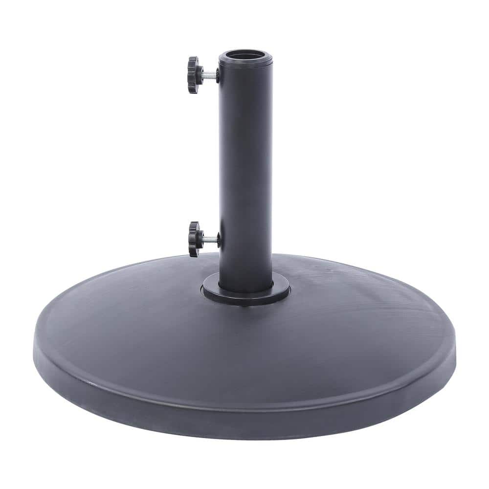 MANYARD Round Free Standing Market Patio Umbrella Resin Base in Black price history on PriceWatchPro