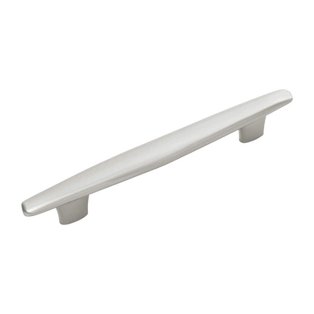 Pebble Collection Pull 6-5/16 in. (160mm) & 7-9/16 in. (192mm) Center to Center Satin Nickel Bar Cabinet Pull price history on PriceWatchPro