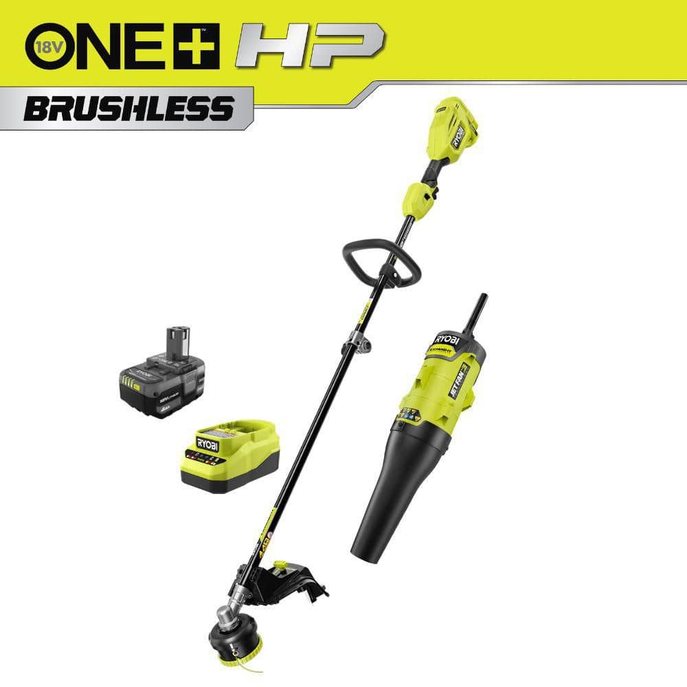 RYOBI ONE+ HP 18V Brushless 15 in. Attachment Capable String