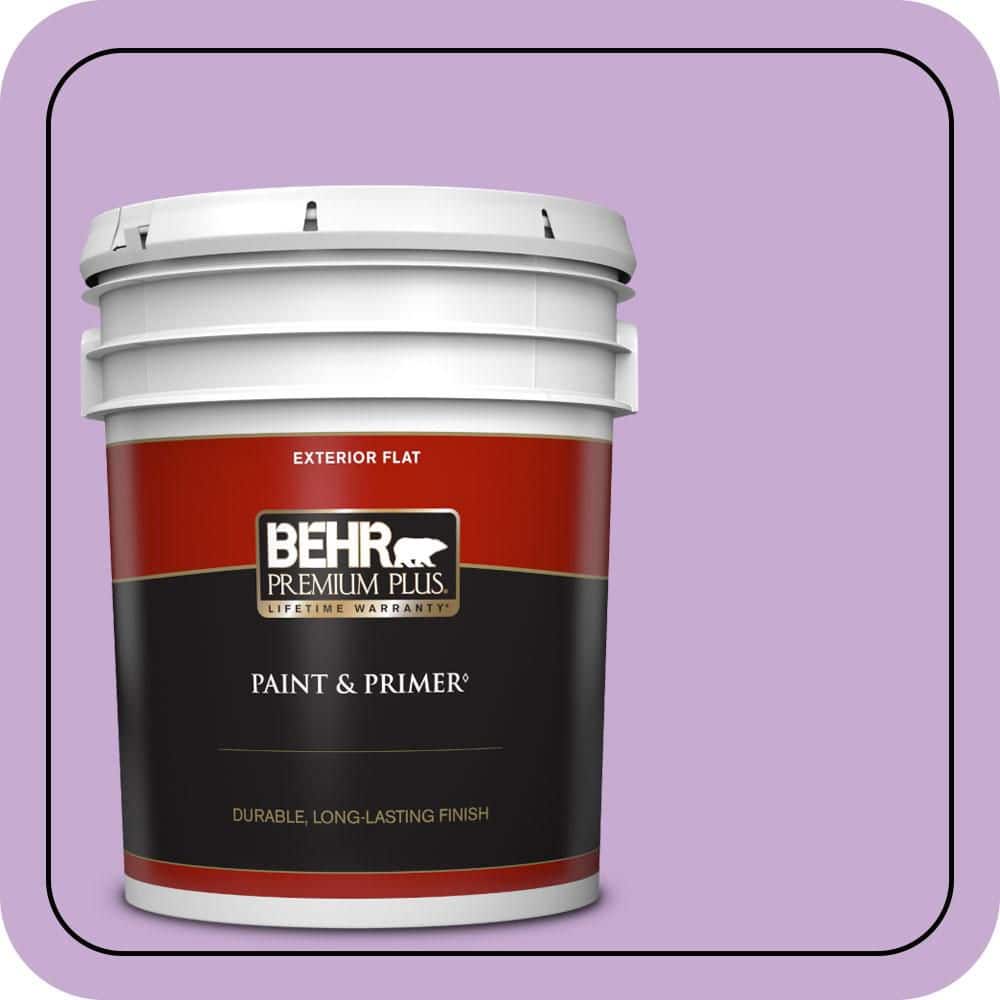 5 gal. #660B-4 Pale Orchid Flat Exterior Paint & Primer price history on PriceWatchPro