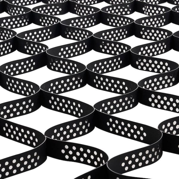 32. 8 ft. x 9.8 ft.× 2 in.  Plastic Ground Geo Grid Erosion Control Geocell for Gentle Slope and Drainage Channel.