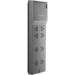 6 ft. 8-Outlet Home/Office Surge Protector with Basic Protection