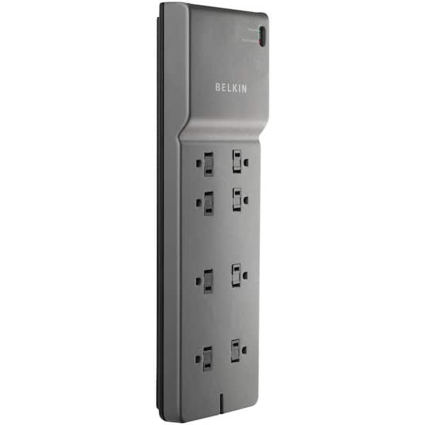 Belkin 6 ft. 8-Outlet Home/Office Surge Protector with Basic Protection
