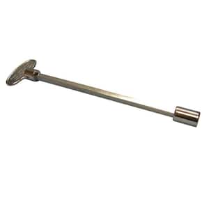24 in. Universal Gas Valve Key in Polished Chrome