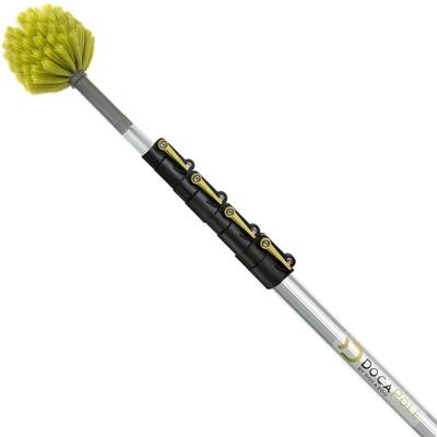 7 ft. to 30 ft. Extension Pole Plus Synthetic Cobweb Duster High Reach Telescopic Dusting Kit