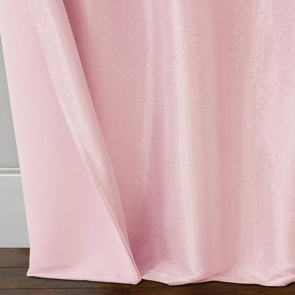  MULTIC High Fashion Shower Curtain, Pink & Black