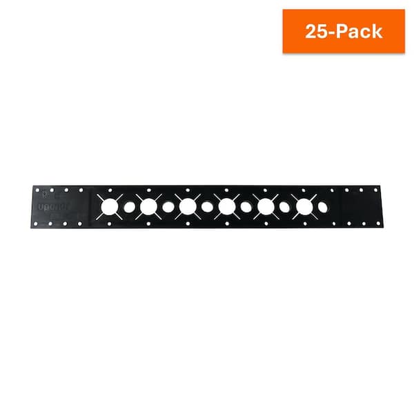 Uponor 1/2 in. and 3/4 in. PEX Pipe Plastic Wall Support Bracket (25-Pack)