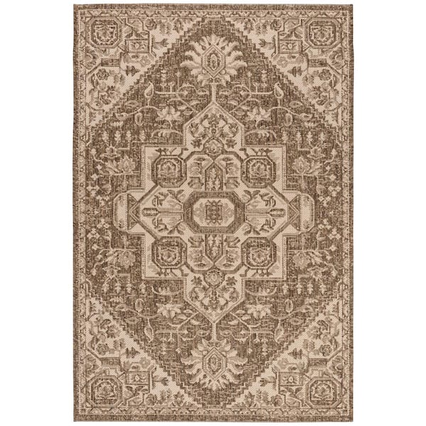 SAFAVIEH Outdoor Creme 4 ft. x 6 ft. Non-Slip Rug Pad PAD140-4 - The Home  Depot
