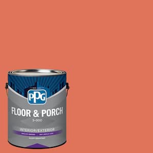 1 gal. PPG1193-6 Rustic Pottery Satin Interior/Exterior Floor and Porch Paint