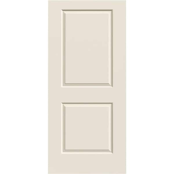 JELD-WEN 36 in. x 80 in. 2 Panel Cambridge Primed Smooth Molded Composite Interior Door Slab