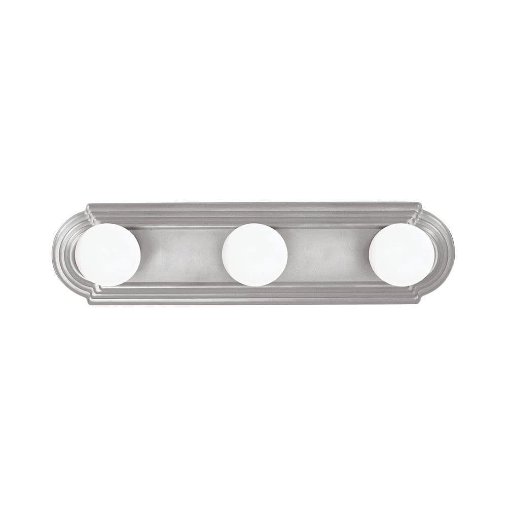 Alice 18 in. W x 5 in. H x 2 in. E 3-Light Matte Nickel Vanity Light with ADA Compliant price history on PriceWatchPro