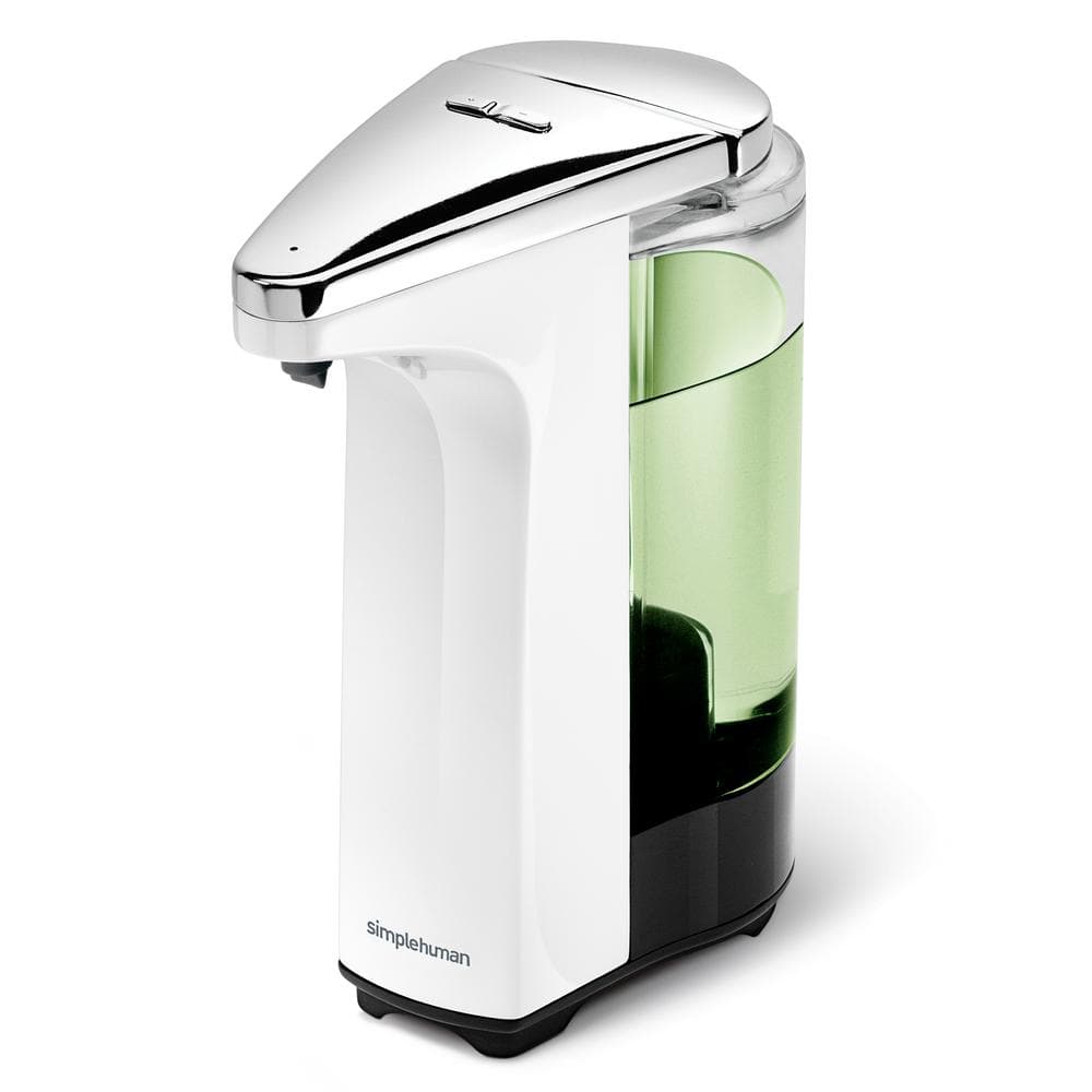 simplehuman Triple Wall Mount Shower Pump, 3 x 15 fl. oz. Shampoo and Soap  Dispensers, Stainless Steel