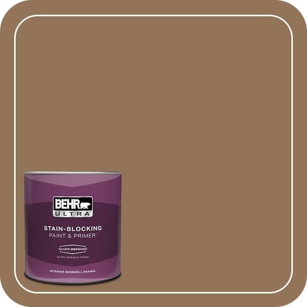 BEHR ULTRA 1 qt. #290F-6 Warm Earth Extra Durable Eggshell Enamel Interior Paint & Primer