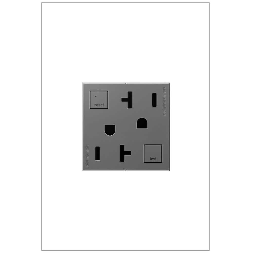 adorne 20 Amp 125-Volt Tamper-Resistant Self-Test Duplex GFCI Outlet, Magnesium price history on PriceWatchPro