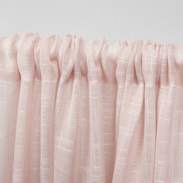 Exclusive Home Curtains Jacinta Bottom, Pink Ruffle Curtains 96