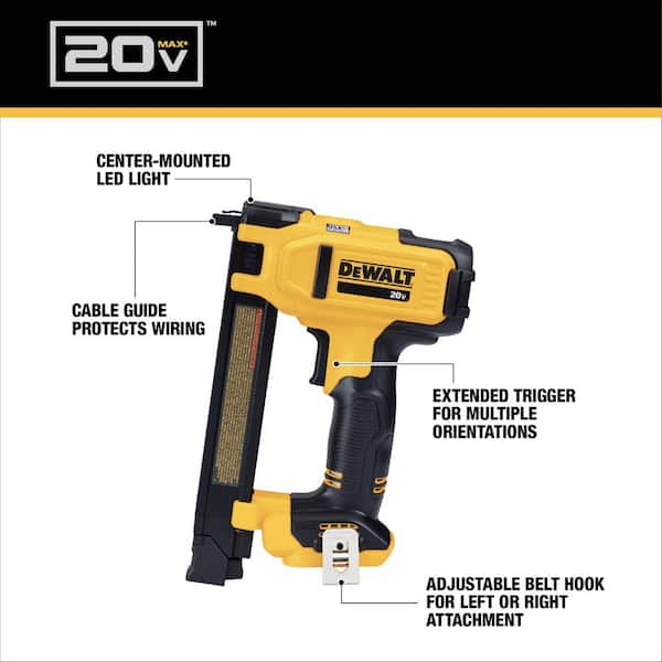 20V MAX Lithium-Ion Cordless Cable Stapler (Tool Only)