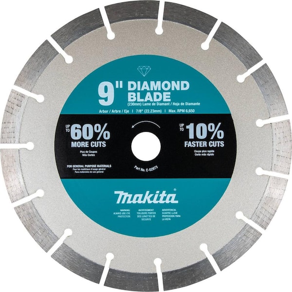 Makita 9 in. Ultra-Premium Plus Diamond Blade, Segmented, General Purpose