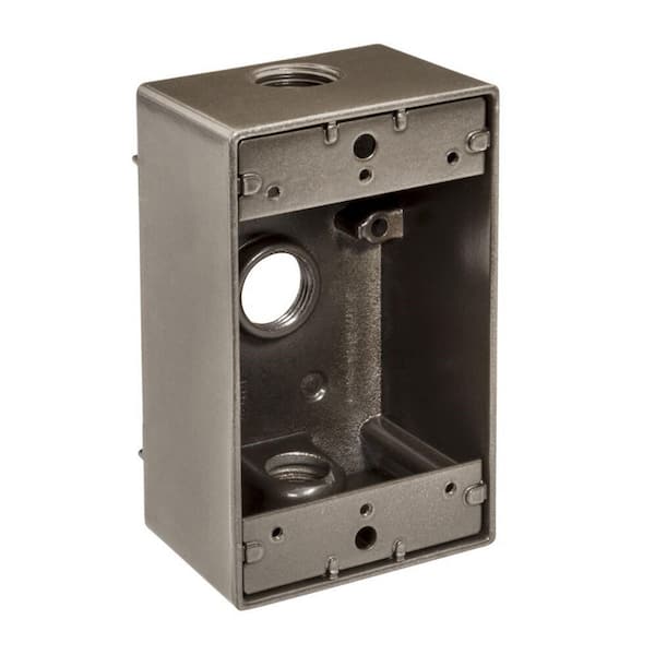 Southwire 1/2 in. Weatherproof Single Gang Electrical Box