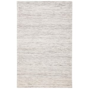 Marbella Gray/Beige Doormat 3 ft. x 5 ft. Interlaced Area Rug