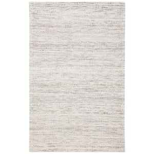 Marbella Gray/Beige 4 ft. x 6 ft. Interlaced Area Rug