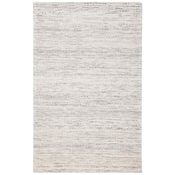 SAFAVIEH Marbella Gray/Beige 5 ft. x 8 ft. Interlaced Area Rug