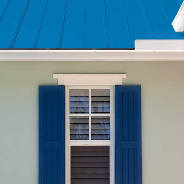 BEHR #P510-6 Brilliant Blue Flat Multi-Surface Exterior