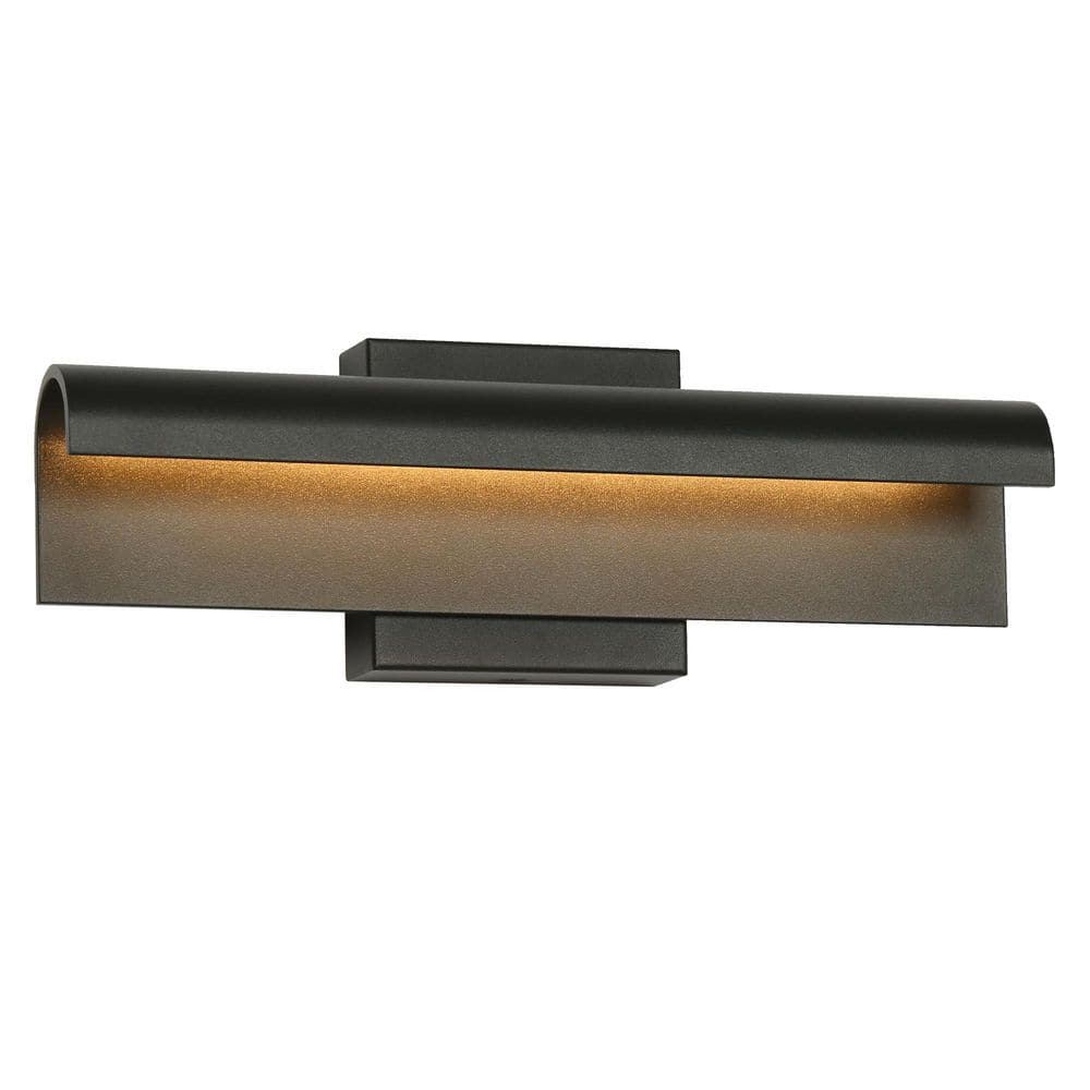 1-Light Black LED Wall Sconce with Metal Shade price history on PriceWatchPro