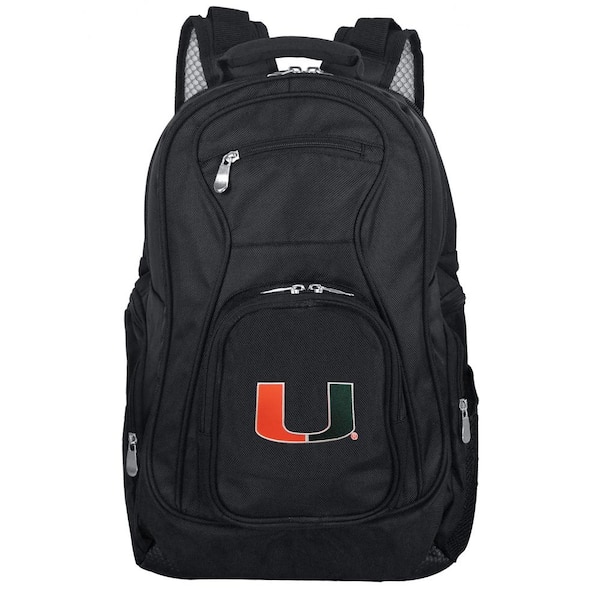 Denco NCAA Miami Laptop Backpack