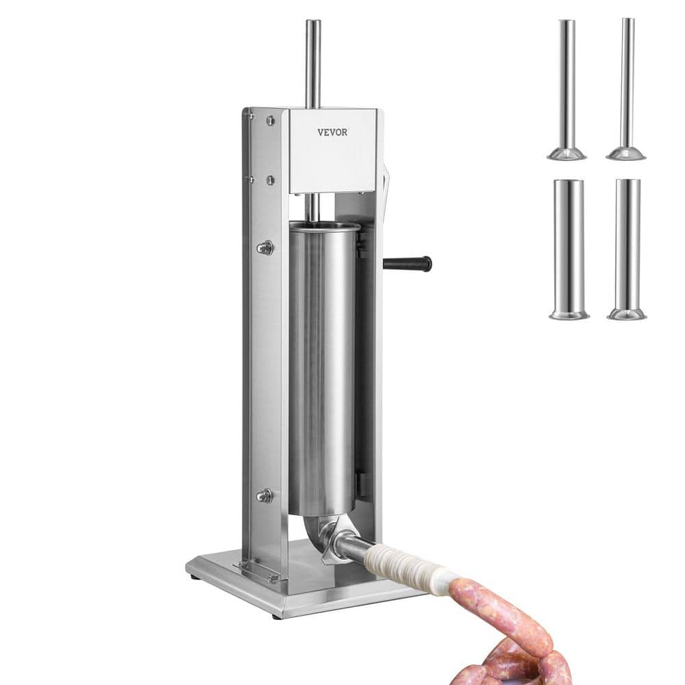 VEVOR 550lbs/h Electric Meat Grinder 1.5HP Commercial Sausage Stuffer Filler