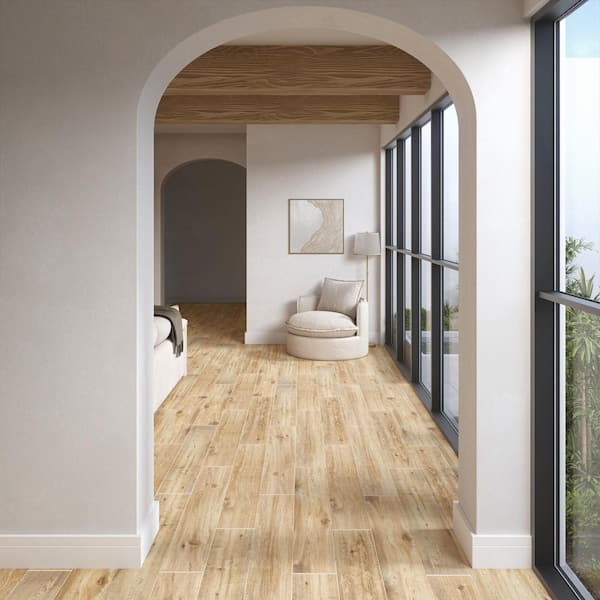 American Estates Natural 8 in. x 48 in. Matte Color Body Porcelain Floor and Wall Tile (485.76 sq. ft. / pallet)