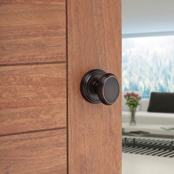 Baldwin Prestige Carnaby Venetian Bronze Hall/Closet Door Knob