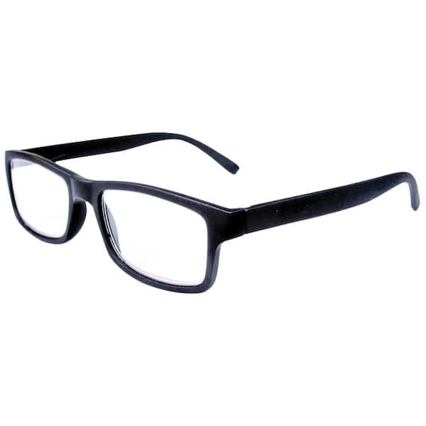 Magnifeye Reading Glasses Retro Black 2-Pair 2-Cases 1.25 Magnification  86039-14 - The Home Depot