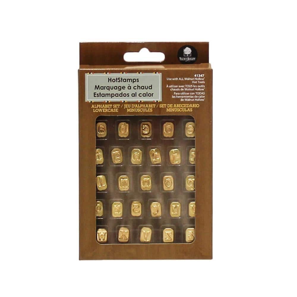 Walnut Hollow Mini HotStamps Alphabet Set, Lowercase