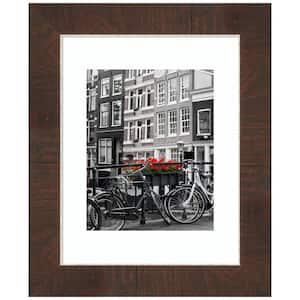 Wildwood Brown Narrow Picture Frame Opening Size 11 x 14 in. (Matted To 8 x 10 in.)