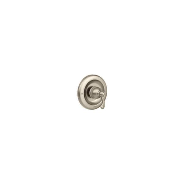Traditional 1 Handle Wall Mount Valve Handle in Brushed Nickel (Valve Not Included)