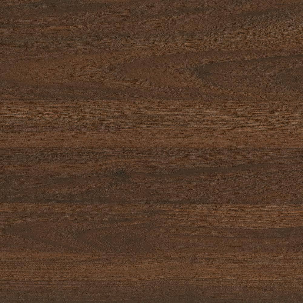 Navy and Dark Wood Farmhouse Side Table with Storage