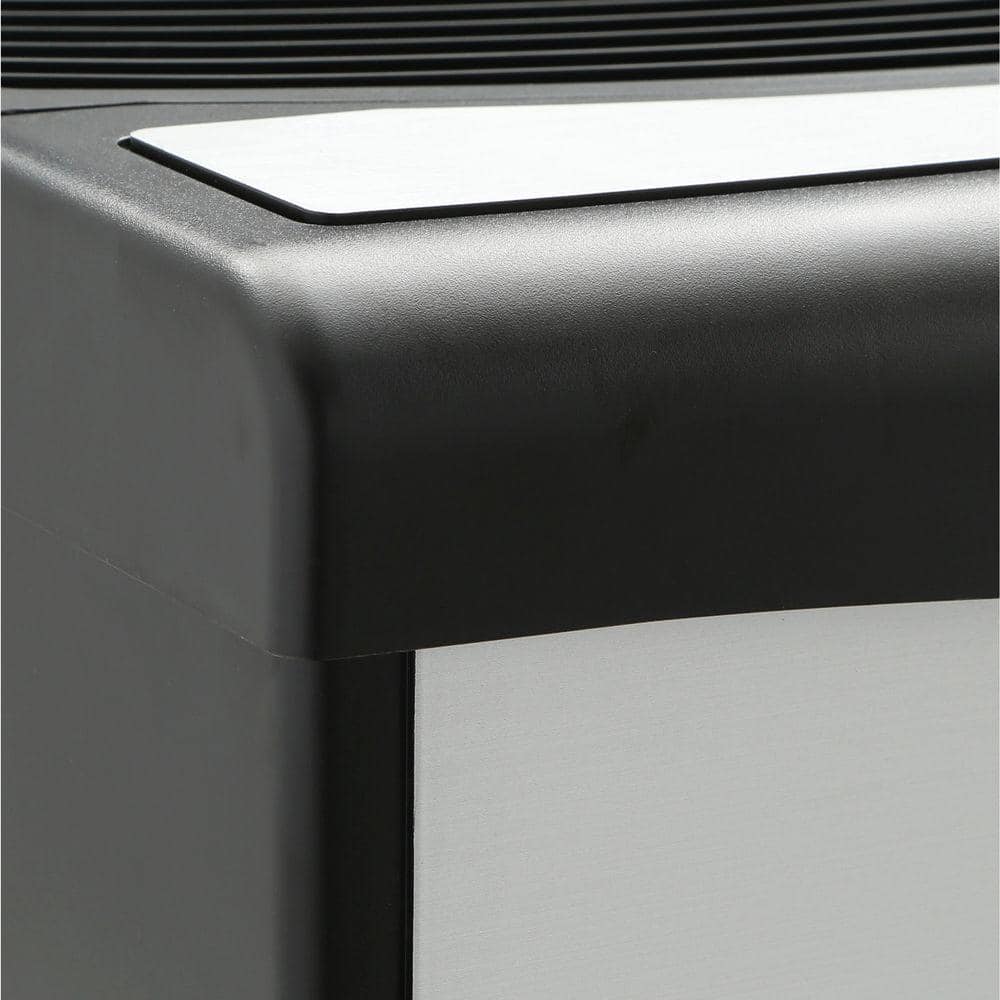 Brushed Nickel Large Evaporative Humidifier with Humidistat