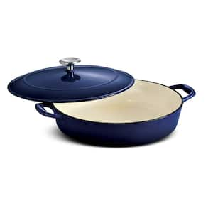 Gourmet 4 Qt. Cast Iron Braising Pan