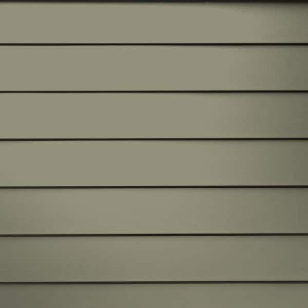 James Hardie Magnolia Home Hardie Plank HZ5 7.25 in. x 144 in. Fiber Cement Smooth Lap Siding Mudflats