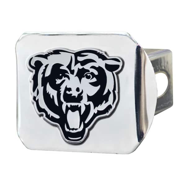 FANMATS NFL - Chicago Bears 3D Chrome Emblem on Type III Chromed Metal ...