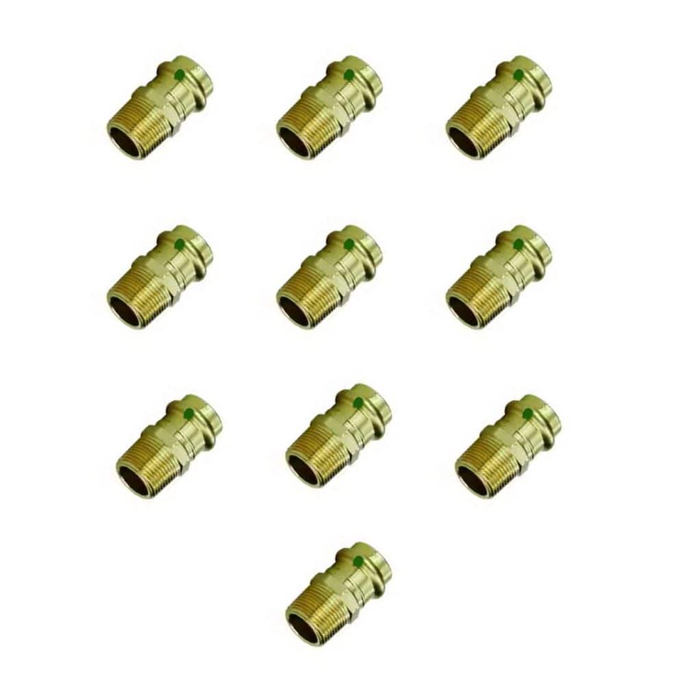 ProPress 1 in. Press x 3/4 in. MPT Zero-Lead Bronze Reducing Adapter (10-Pack) price history on PriceWatchPro