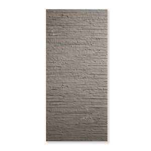 48 in. x 24 in. x 1 in. Muretto Light Gray Natural Flexible Soft Stone Wall Panel Tile (Set of 3-Piece)