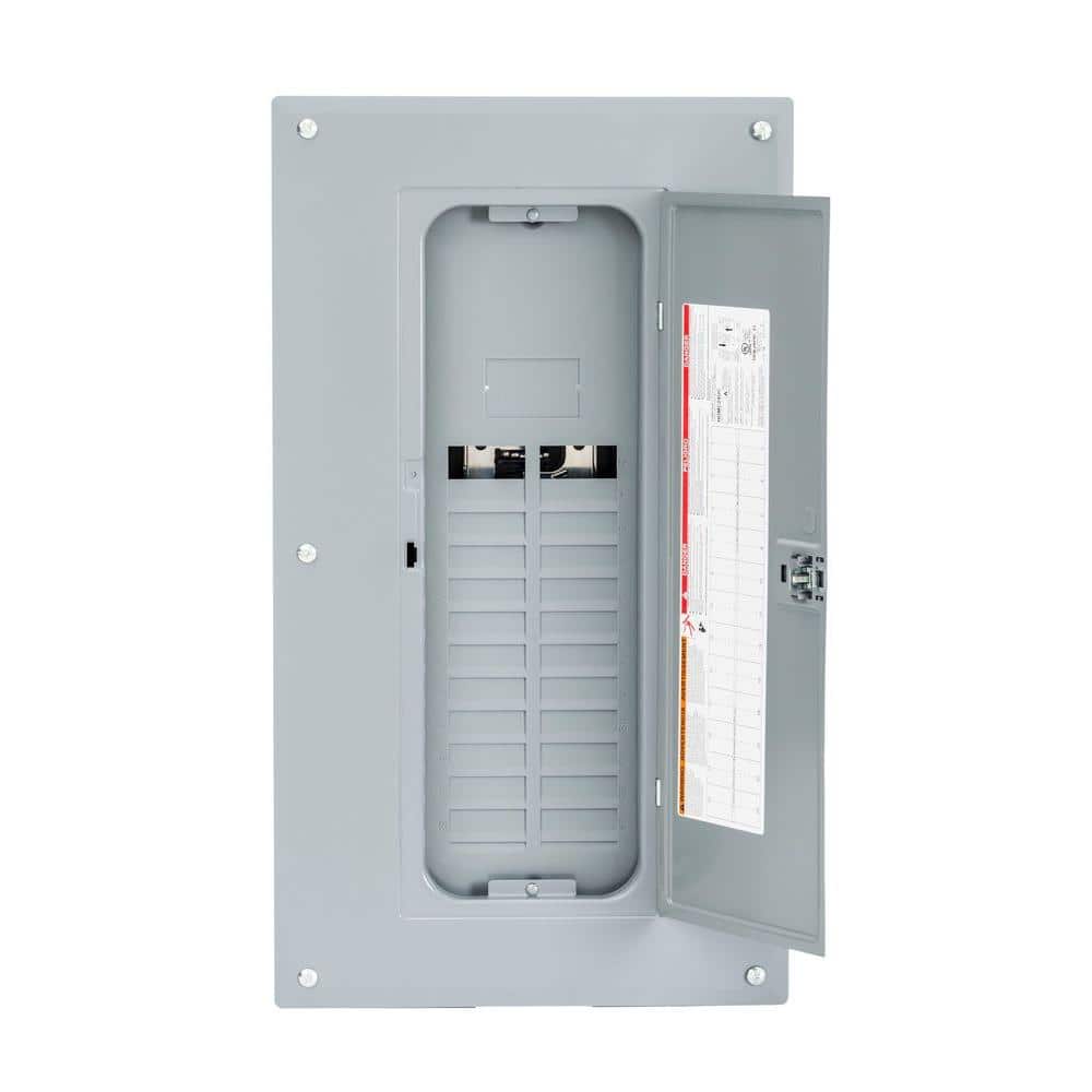 Homeline 125 Amp 20-Space 40-Circuit Indoor Main Lug Plug-On Neutral Load Center with Cover price history on PriceWatchPro