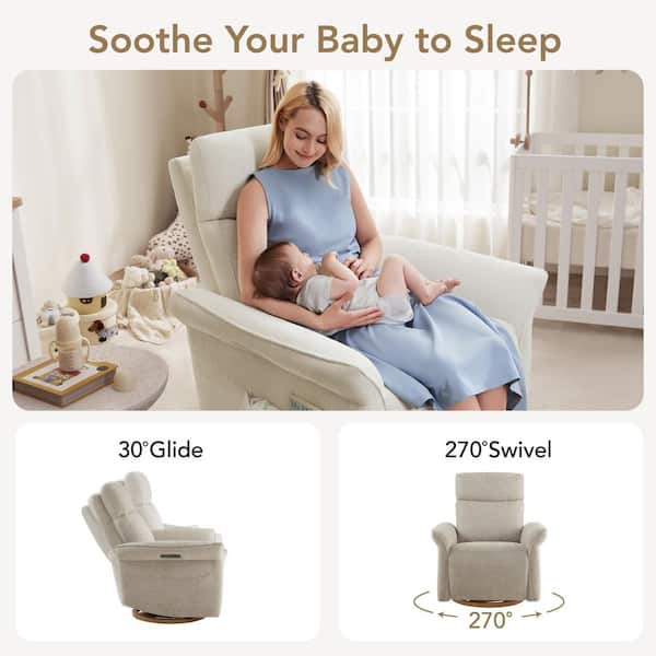 Reviews for Spruce & Spring Isla Taupe Fabric Triple-Motor 270