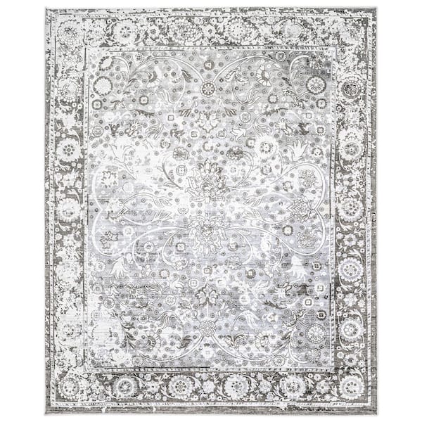 Royal Handmade Contemporary Gray 3' 0" x 5' 0" Area Rug