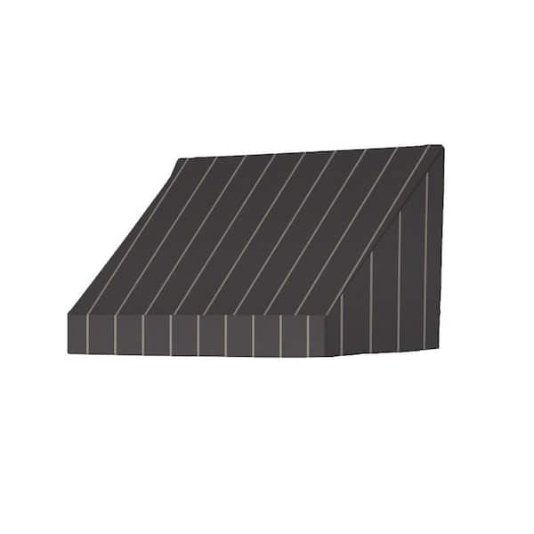 Awnings in a Box 4 ft. Classic Manually Retractable Awning (26.5 in. Projection) in Tuxedo
