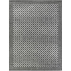 BALTA Nielsen Tan 7 ft. 10 in. x 10 ft. Geometric Indoor/Outdoor Area ...