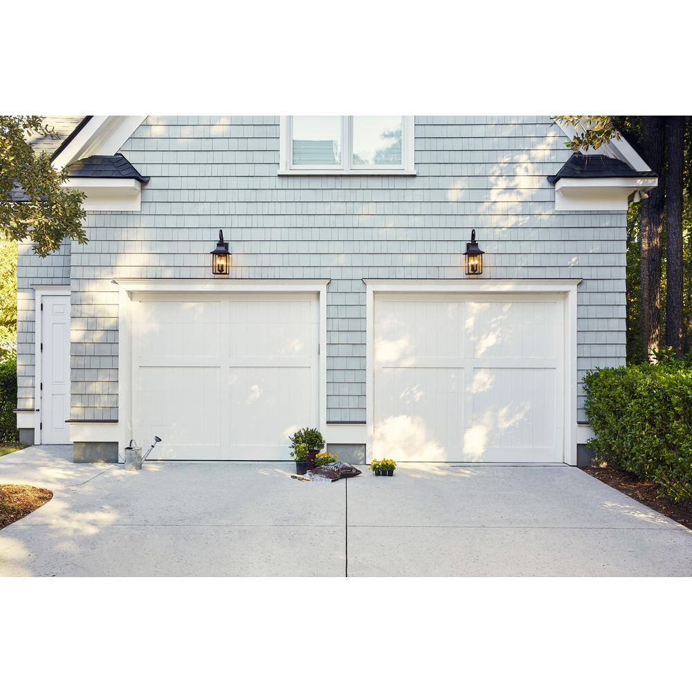 Chancellor Copper Bronze 19" Outdoor Wall Lantern with Clear Glass