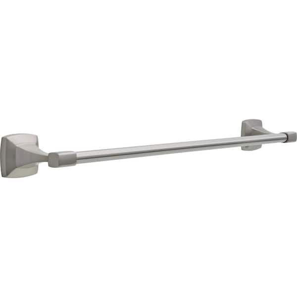 Delta Extensions 36-in Brushed Nickel Wall Mount Single Towel Bar in the Towel  Bars department at